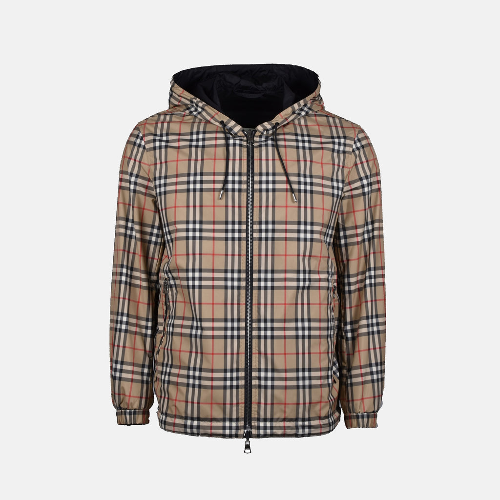 Chaquetas Chaqueta Reversible Burberry Beige Hombres