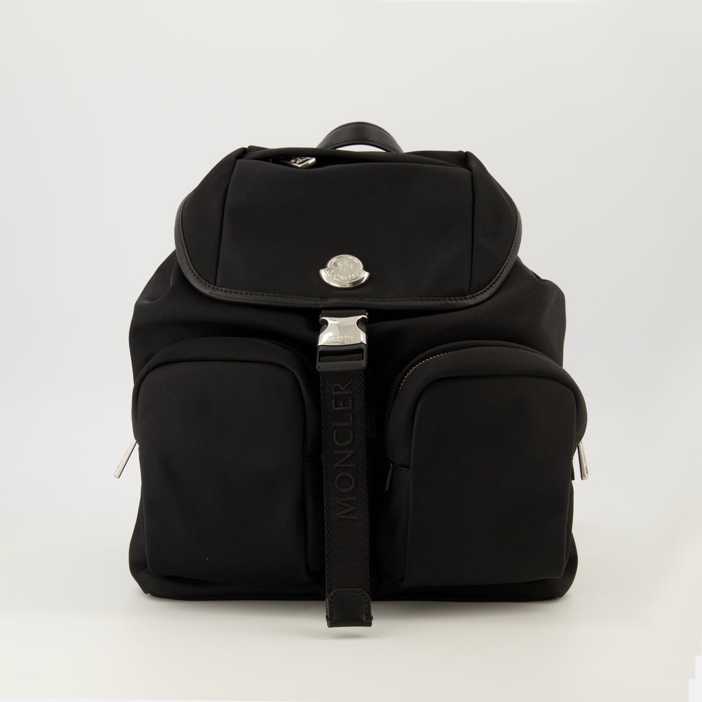 Image de l'article Sac à dos New Trick noir de la marque Moncler pour Femme - Saison Printemps-Été 2026 - Vue de Face