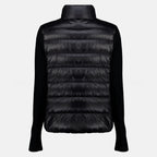 Vestes Cardigan bi-matière noir Moncler Noir Femme