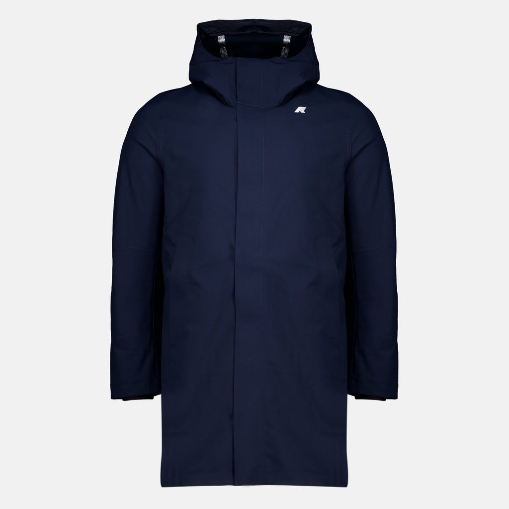 Manteaux Chaqueta Thomas Bonded Azul Marino K-Way Bleu foncé Homme