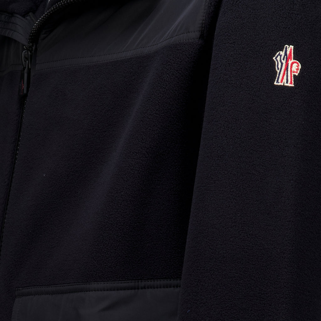Vestes Cardigan zippé en Polartec® Moncler Grenoble Noir Homme