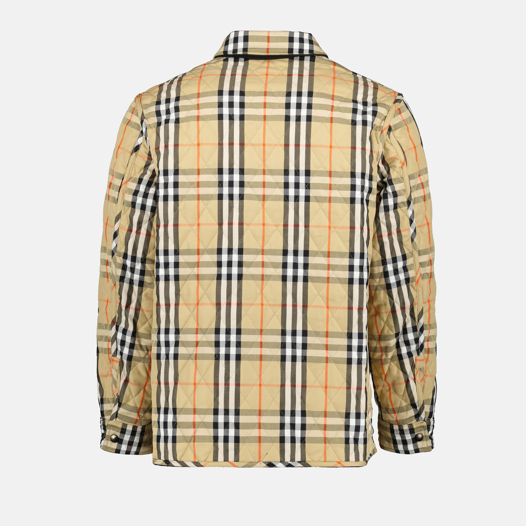 Vestes Veste matelassée réversible Burberry Noir Homme