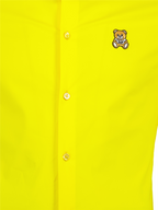 Chemises V 0205 2036 1033 fantasy print yellow Moschino Jaune Homme