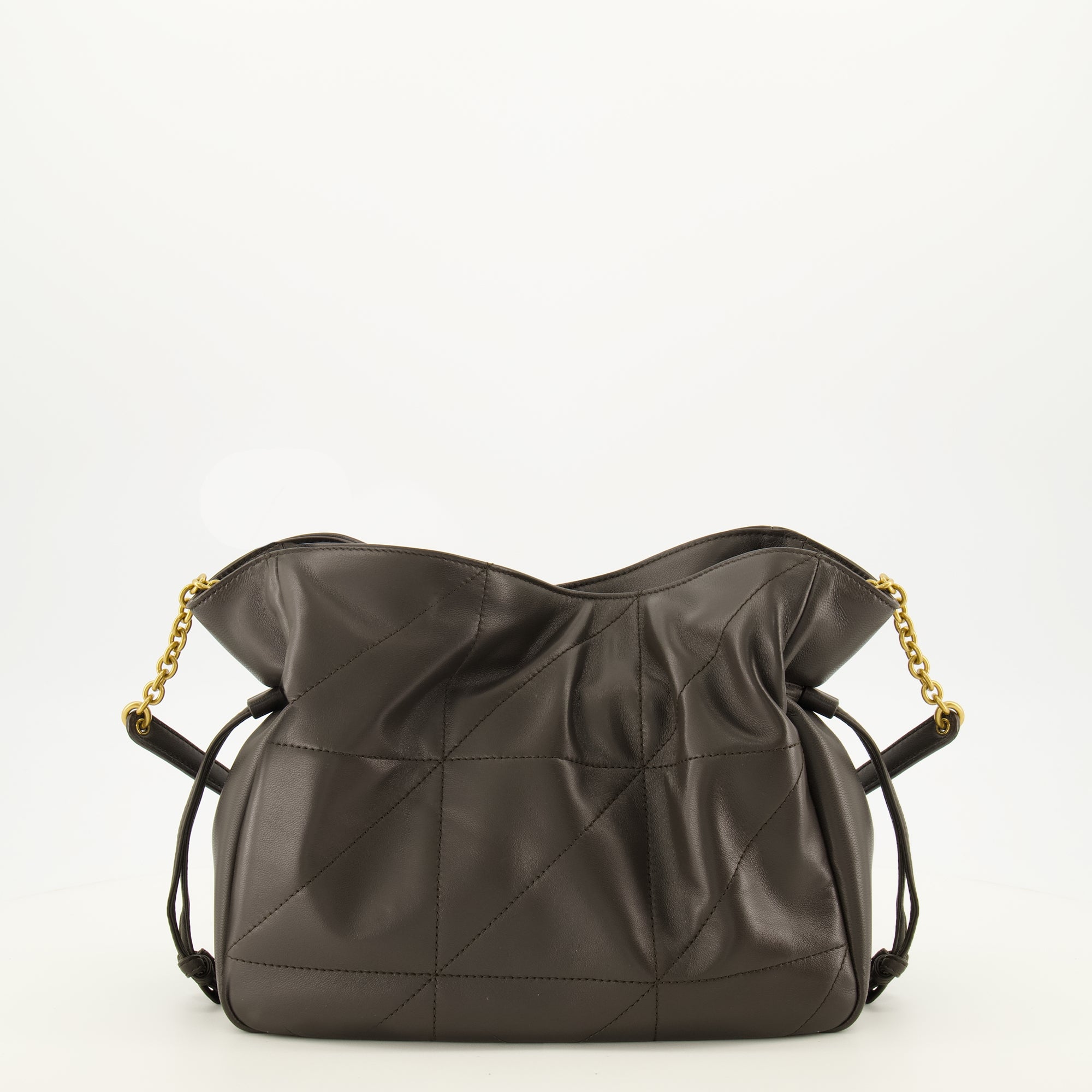 Sacs seau Jamie Pochon Brown Bag Saint Laurent Marron Femme