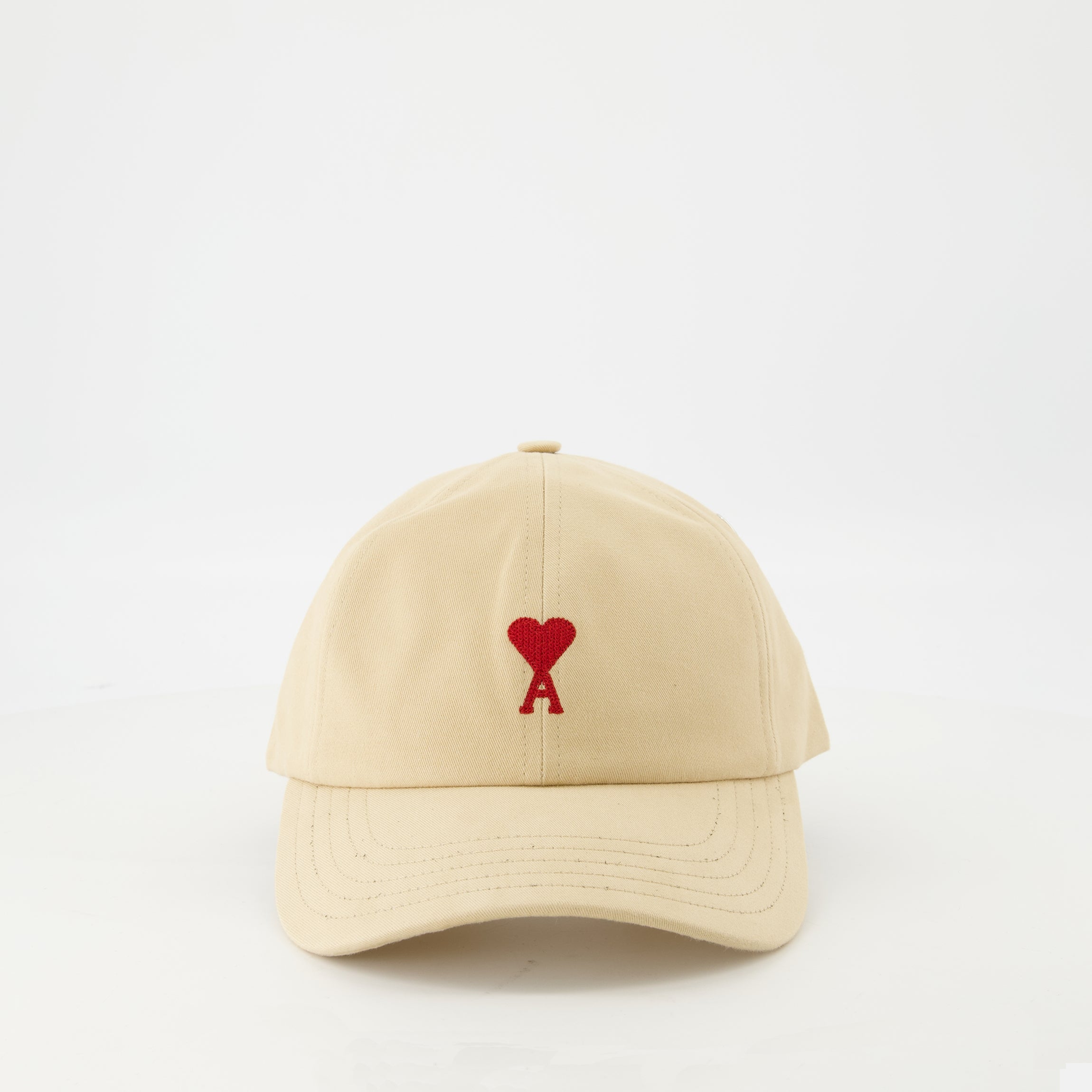 Chapeaux, casquettes et bonnets Casquette AMI de coeur Ami PARIS Beige Unisexe