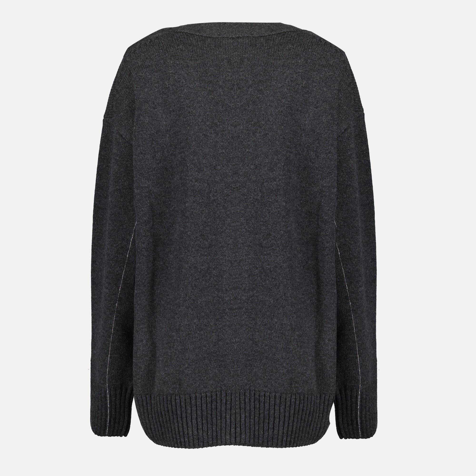 Image de l'article Cardigan en laine de la marque Rabanne pour Femme - Saison Automne-Hiver 2025 - Vue détaillée_2