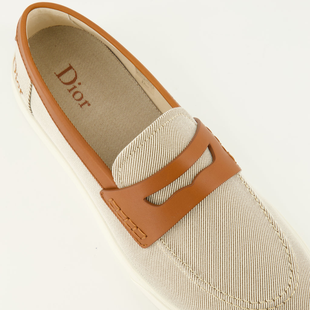 Mocassins Mocassini Chester Dioriviera Beige Dior Beige Homme