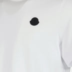T-shirts T-shirt à logo Moncler Blanc Homme