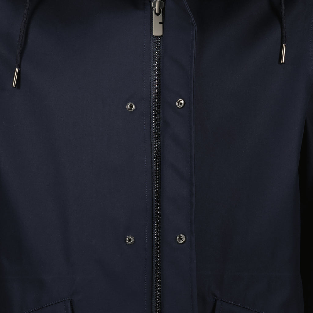Image of the Burberry brand short parka for men - Autumn-Winter 2025 - Detailed View 3