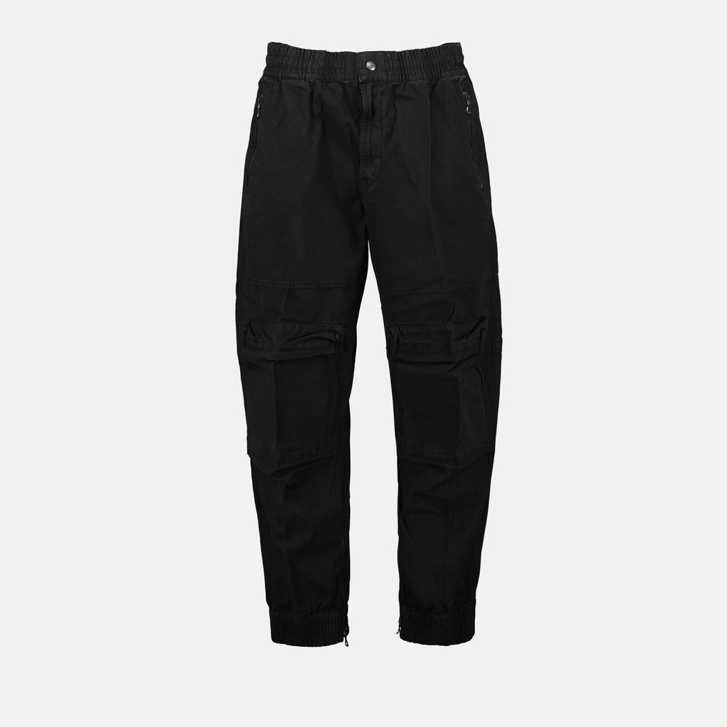 Pantaloni P-Beeck Pantaloni Cargo Diesel Nero Homme