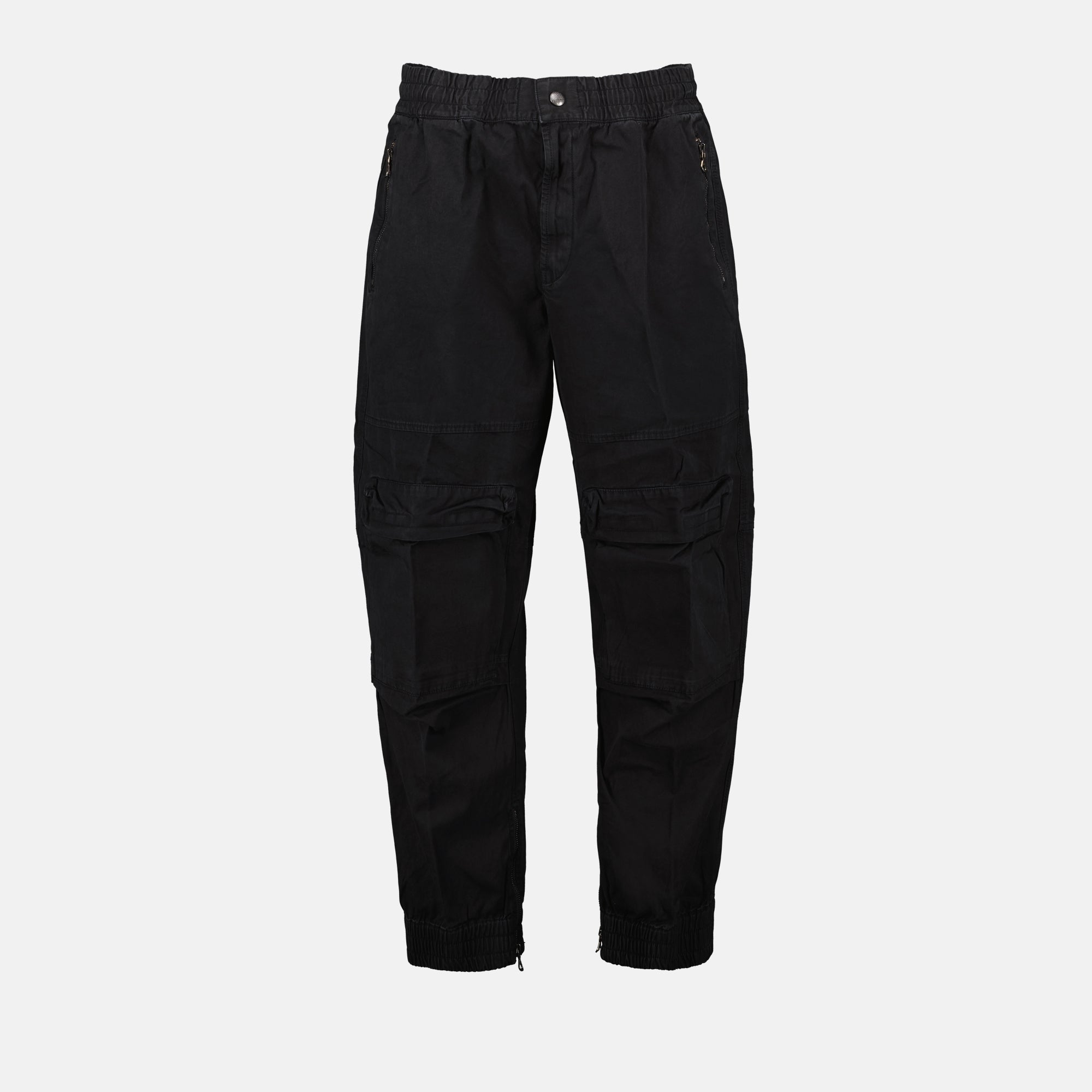 Pantalones P-Beeck Pantalones Cargo Diesel Negro Homme