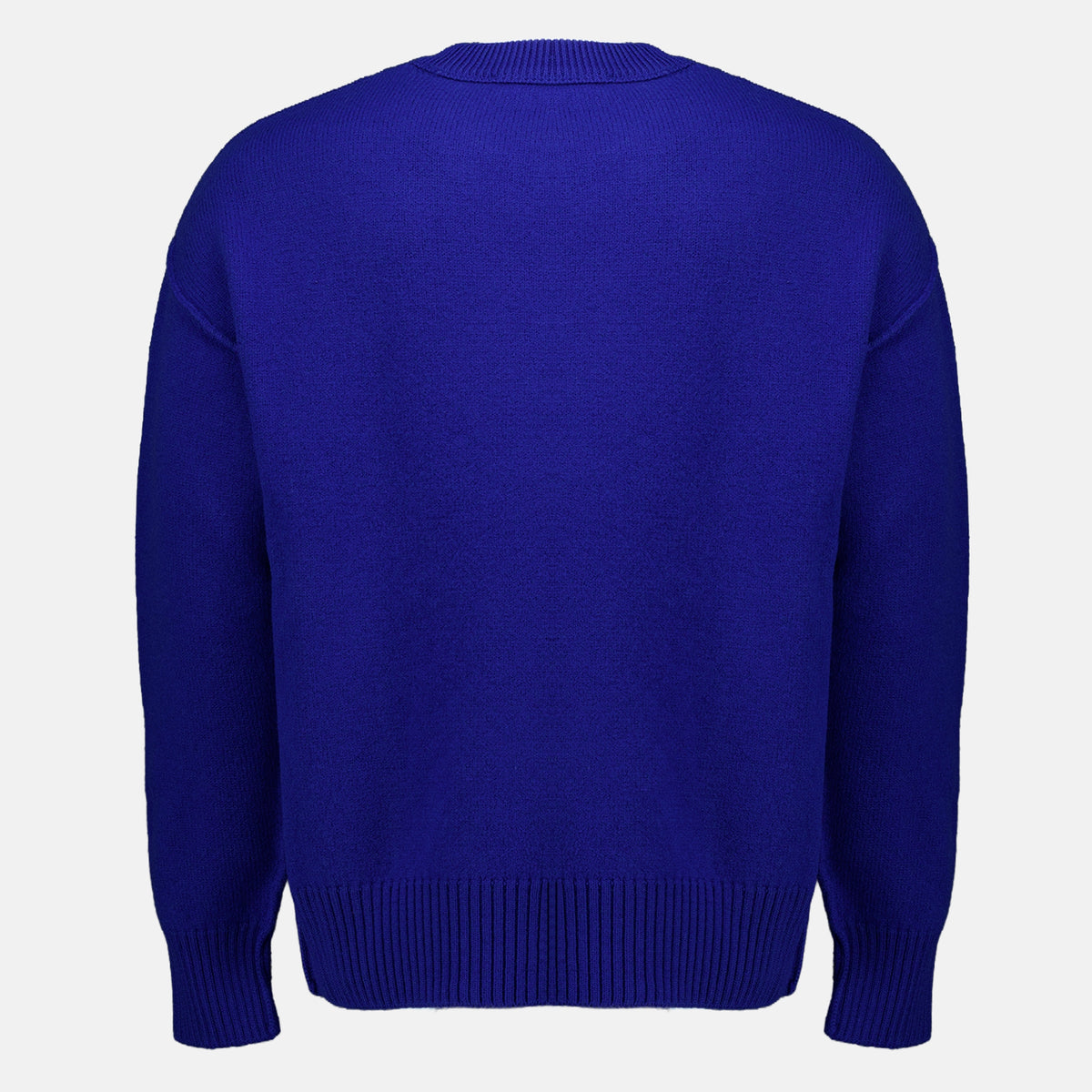 Maille Blauer AMI de coeur Pullover Ami PARIS Bleu foncé Unisexe