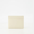 Small leather goods VLogo Cardholder Valentino Garavani Beige Femme