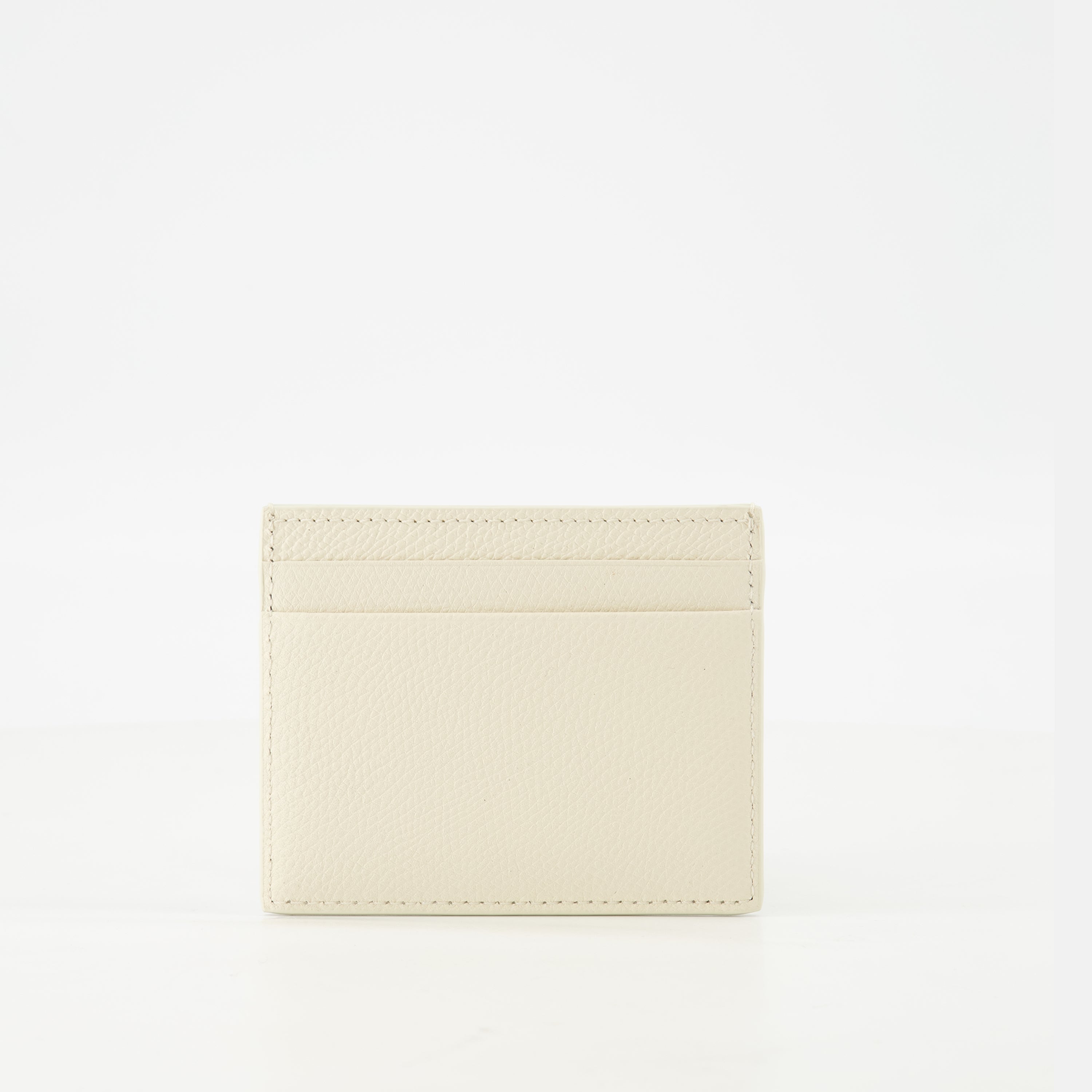 Small leather goods VLogo Cardholder Valentino Garavani Beige Femme