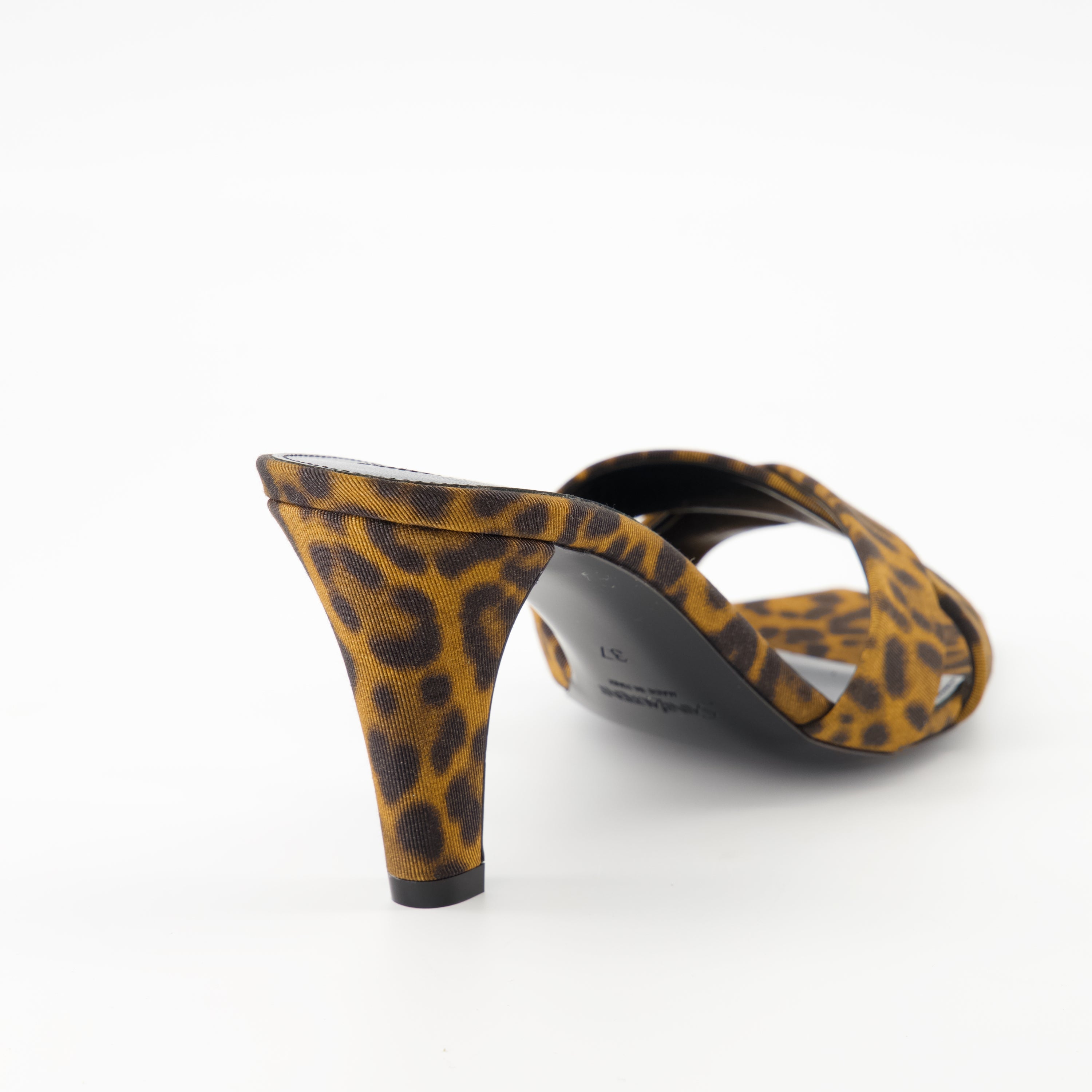 Chaussures ouvertes Sandales à talons Jill Saint Laurent Marron Femme
