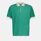 Polos Polo Monogramme MC Drole De Monsieur Verde Homme