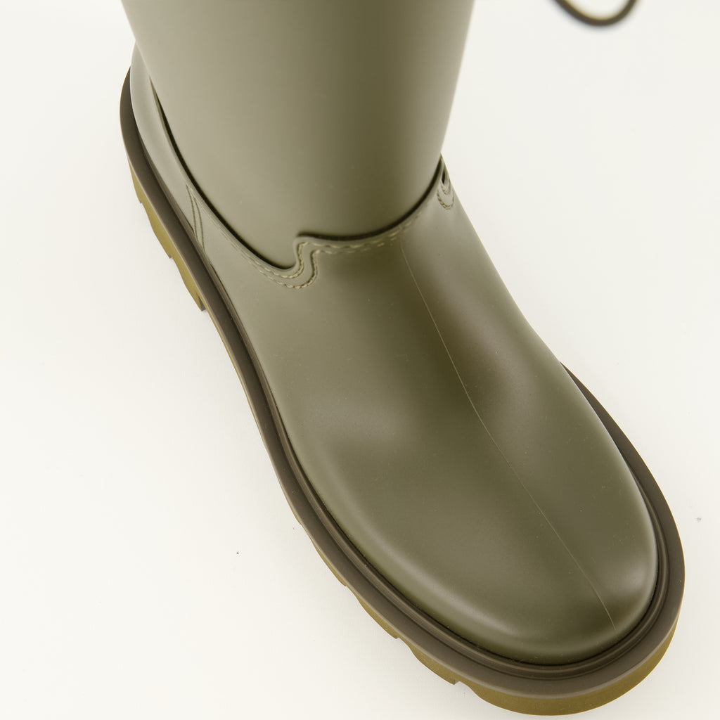 Bottes Botas Khaki Kickstream Moncler Kaki Femme