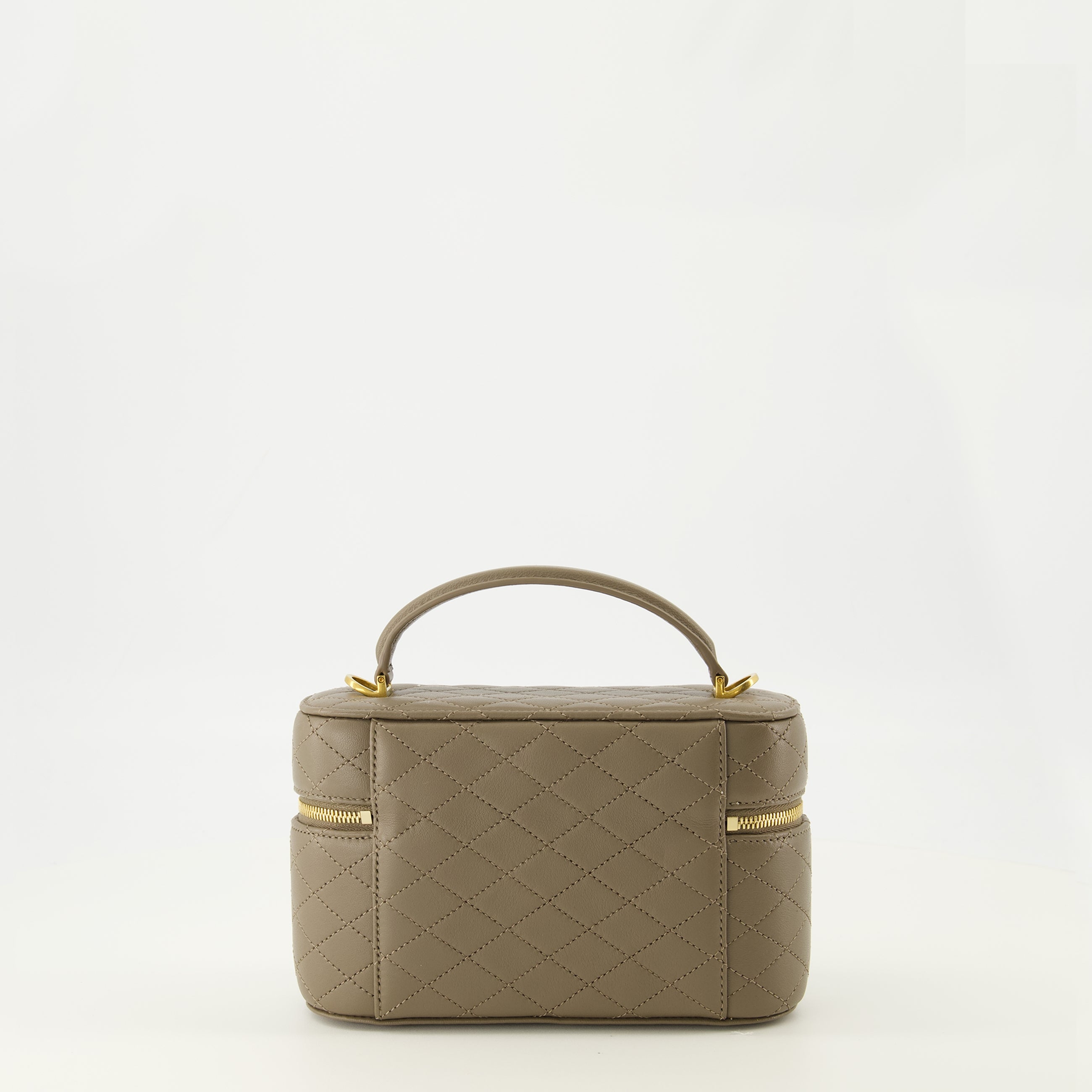 Immagine della borsa Gaby Vanity beige del marchio Saint Laurent per donna - Collezione Primavera-Estate 2026 - Vista Posteriore