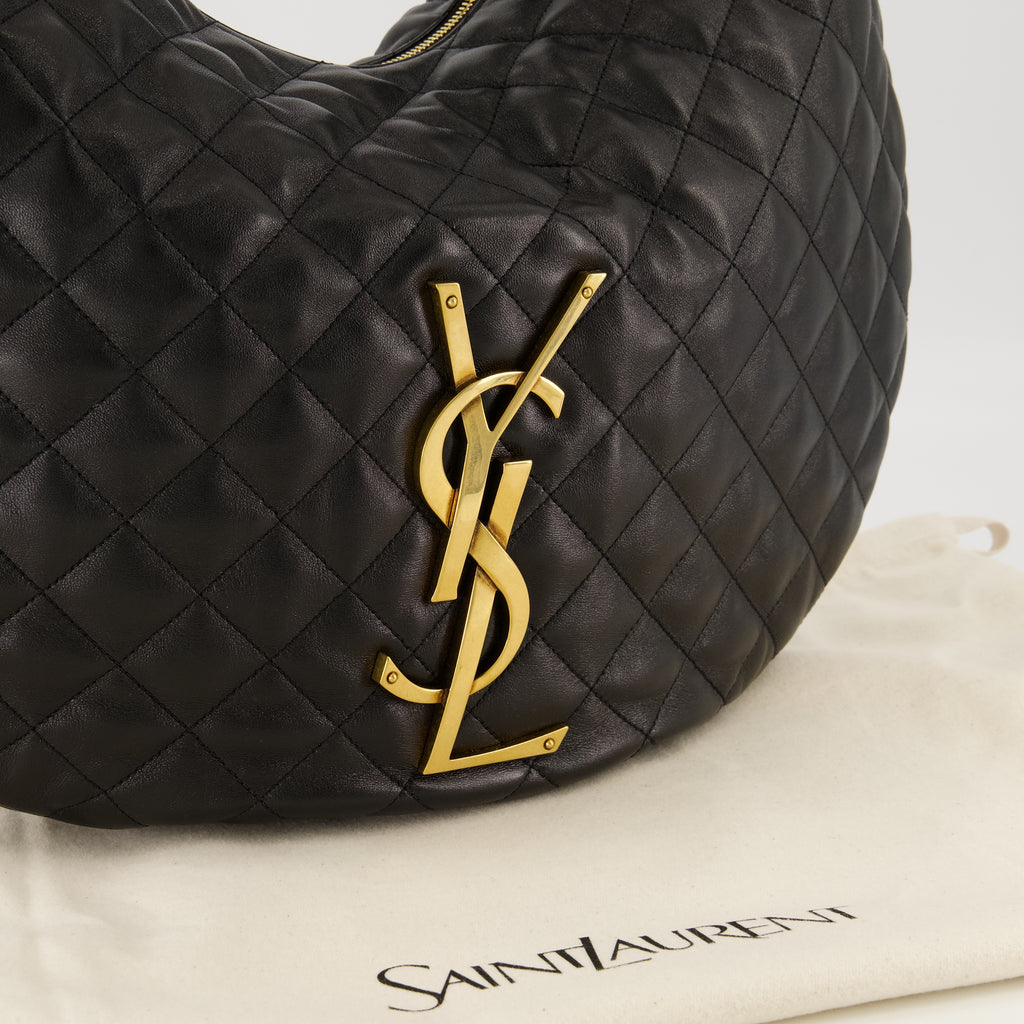 Bild der schwarzen Icare Hobo Tasche von Saint Laurent für Damen - Frühling/Sommer 2026 - Detaillierte Ansicht_2