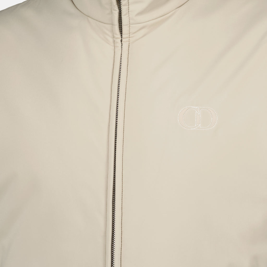 Immagine della giacca senza maniche CD Icon beige del marchio Dior per Uomo - Stagione Primavera-Estate 2026 - Vista dettagliata_1