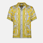 Camicie Chemise La Coupe des Dieux Versace Blu Homme