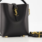 Sacs seau Sac seau 37 mini Saint Laurent Noir Femme