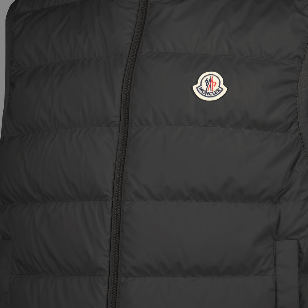 Vestes Doudoune sans manches Contrin Moncler Noir Homme
