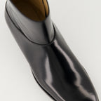 Bottes et bottines Bottines Pat en cuir Valentino Garavani Noir Homme