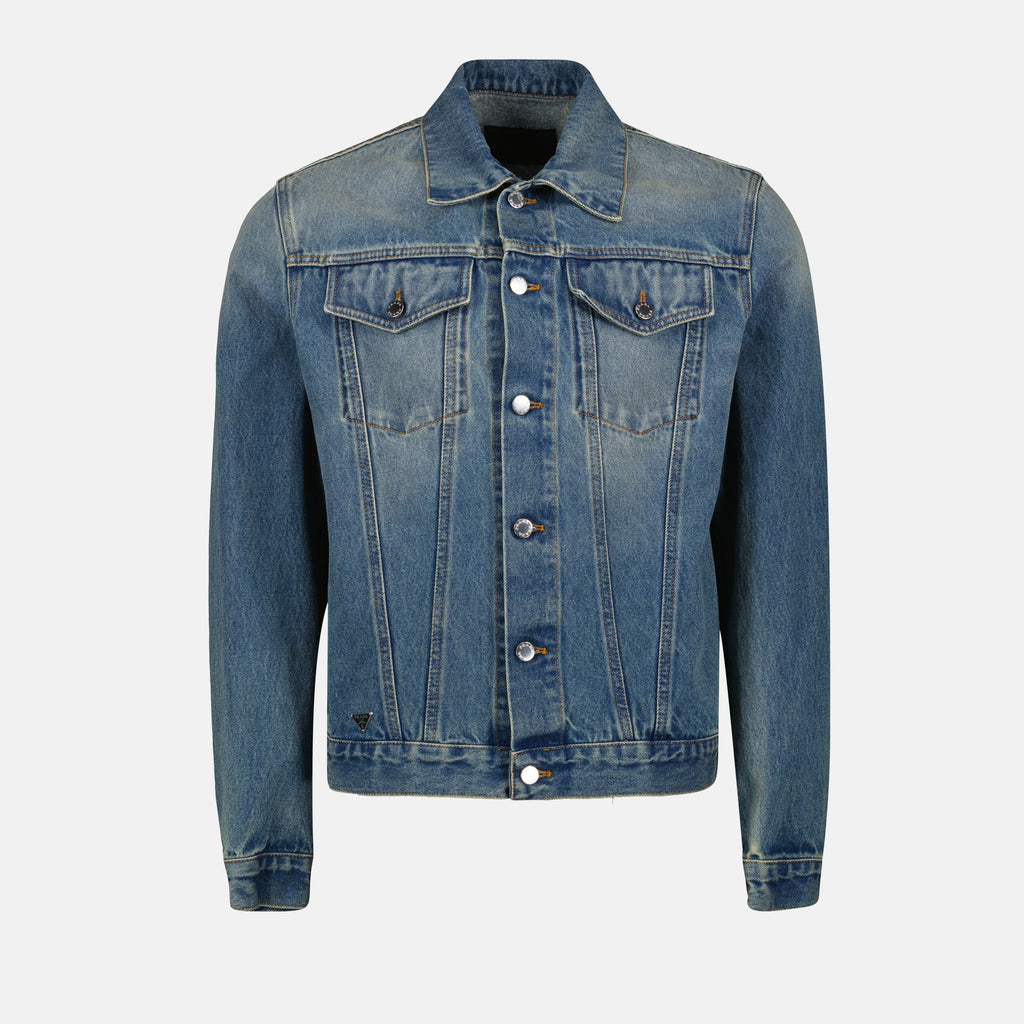 Chaquetas Chaqueta de Denim Prada Azul Homme