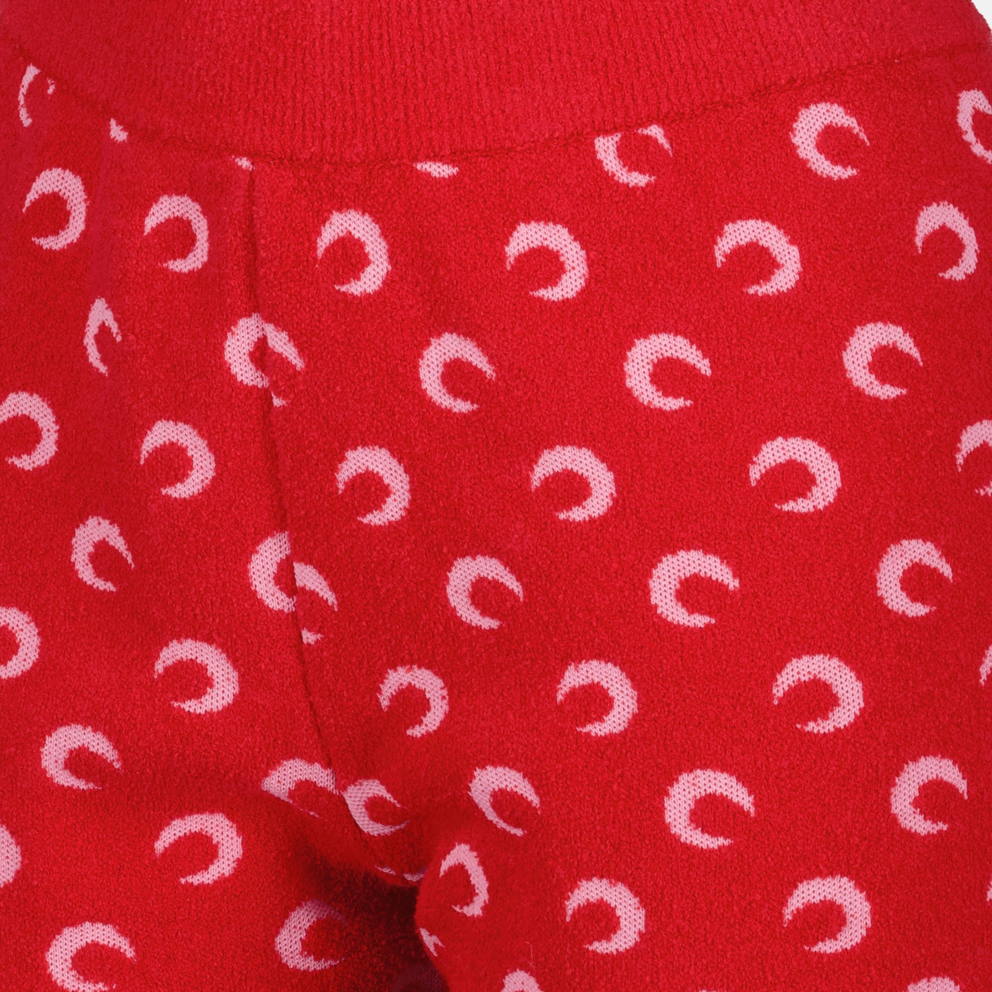Shorts Ciclista Boucle Rojo Luna Marine Serre Rouge Femme