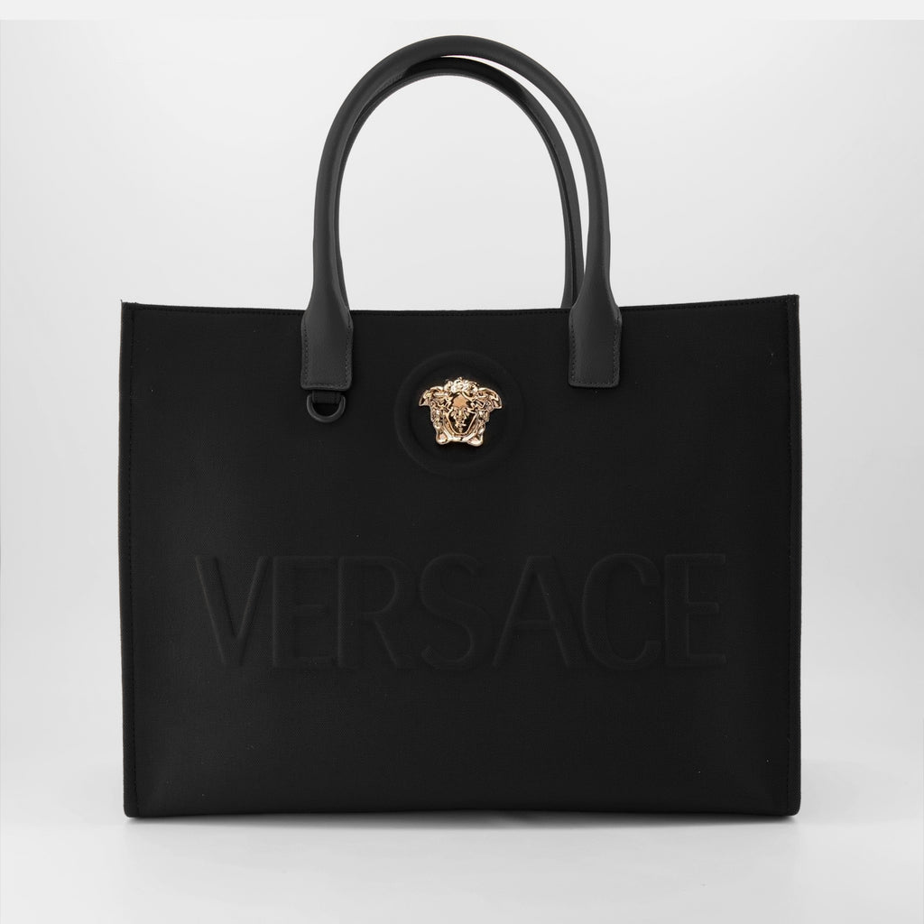Bolsas tote Sac cabas La Medusa Versace Preto Femme