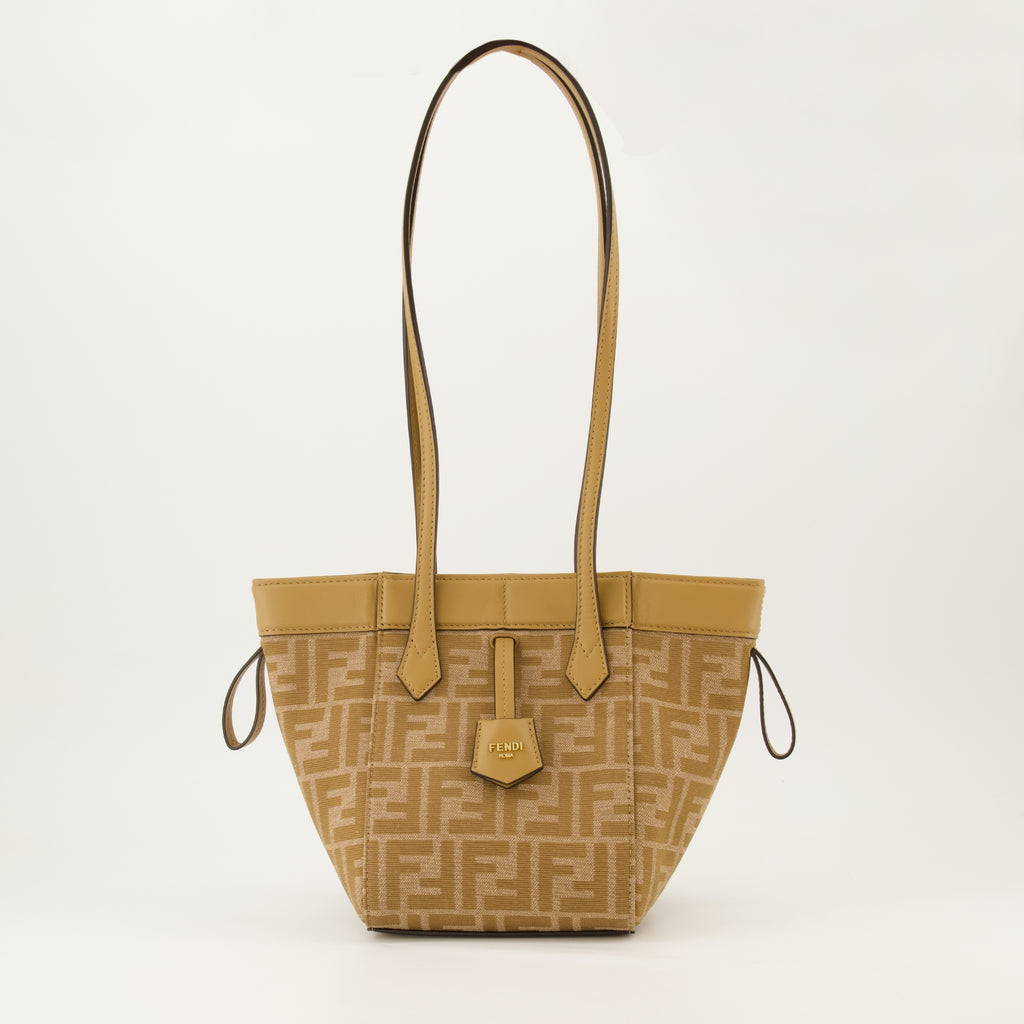 Sacs seau Mini sac Origami Fendi Marron Femme
