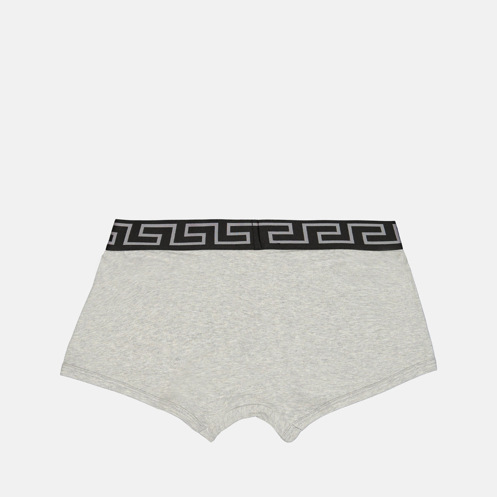 Sous-vêtements et homewear Boxer Medusa Greca Versace Gris Homme