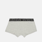 Sous-vêtements et homewear Boxer Medusa Greca Versace Gris Homme