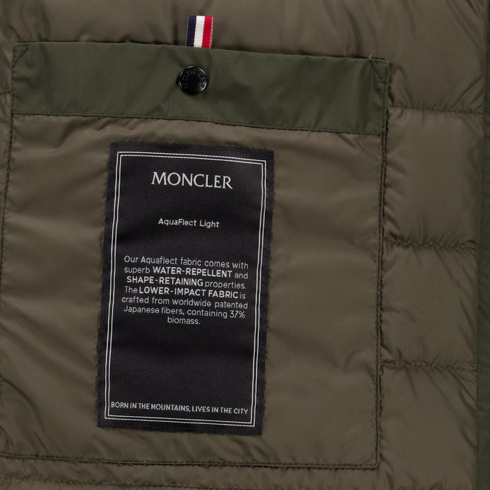 Vestes Doduoune Austerin kaki Moncler Kaki Homme