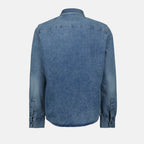 Camisas Chemise en coton Ami PARIS Azul Unissex