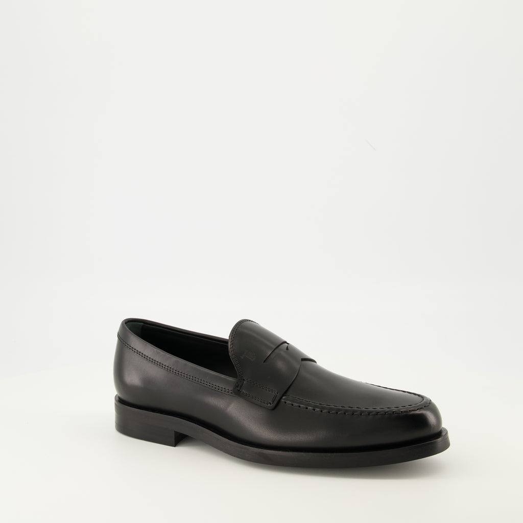 Image de l'article Mocassins en cuir de la marque Tod's pour Homme - Saison Automne-Hiver 2025 - Vue trois quarts avant droite