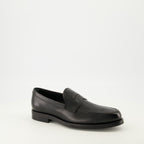 Immagine dei mocassini in pelle Tod's da uomo - Collezione Autunno-Inverno 2025 - Vista tre quarti anteriore destra