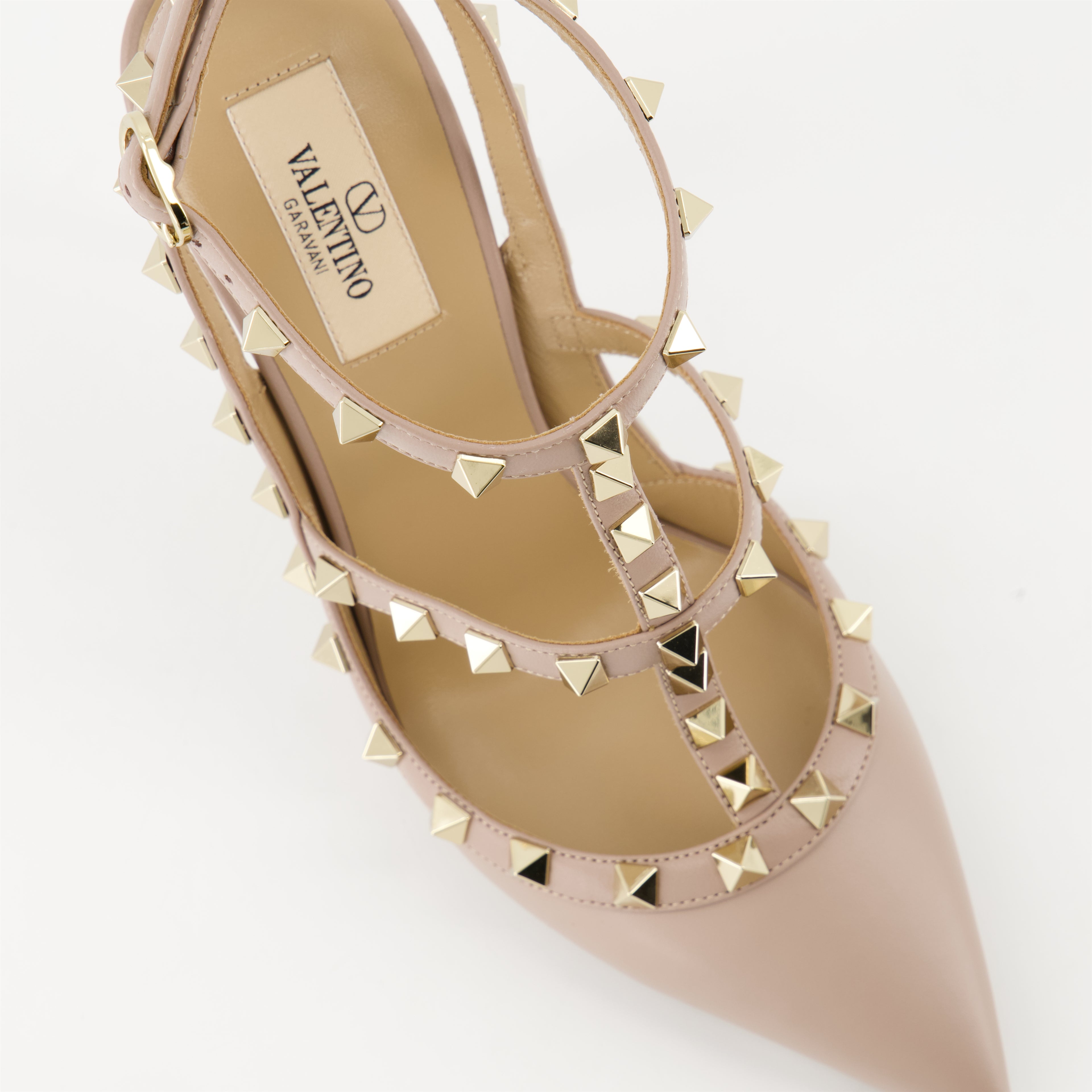 Escarpins Escarpins Rockstud Valentino Garavani Beige Femme