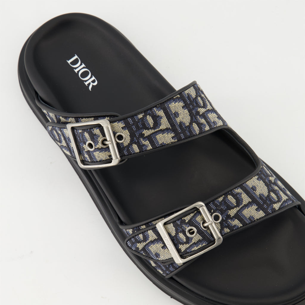 Scarpe aperte Sandali Aqua Oblique Dior Nero Homme