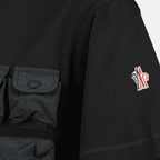Camisetas T-shirt com Bolso Moncler Grenoble Preto Homme