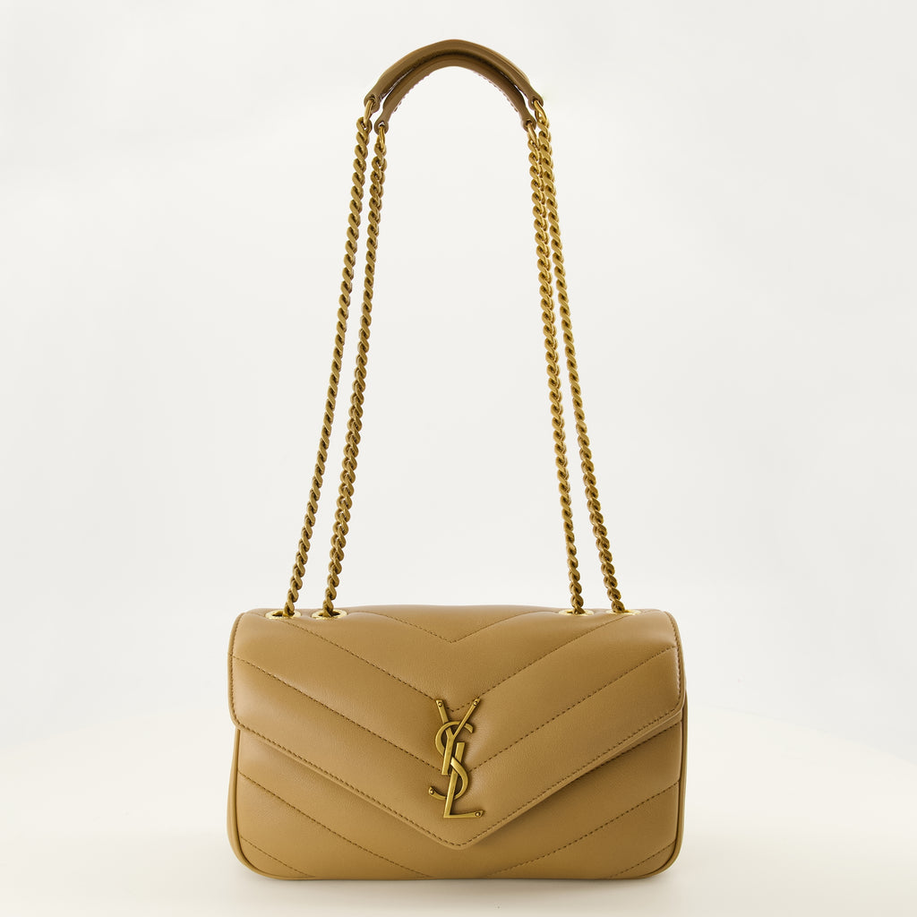 Sacs à main et épaule Sac Loulou small beige Saint Laurent Beige Femme