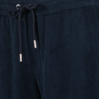 Shorts Pantaloni Corti in Cotone Spugna Moncler Blu scuro Homme
