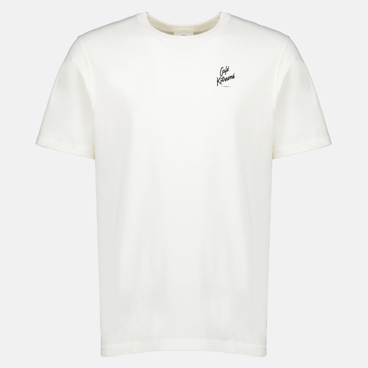 T-shirts T-shirt brodé blanc Maison Kitsune Blanc Homme