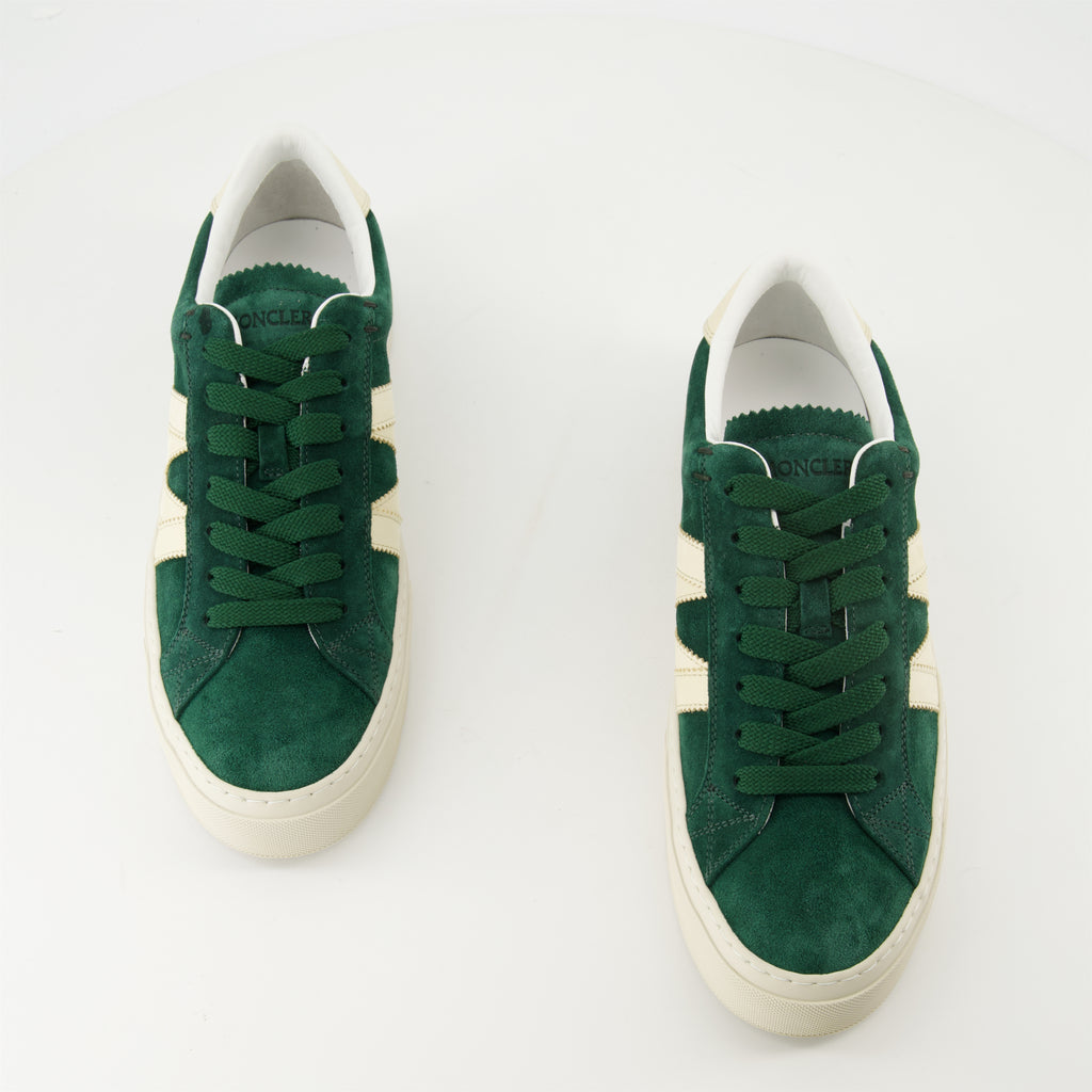 Baskets Baskets Monaco Moncler Vert Homme