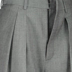 Pantalons Pantalon en laine Saint Laurent Gris Femme