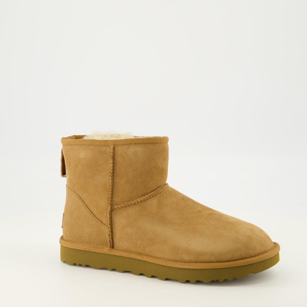 Bottines Botas Classic Mini II Marrón Ugg Marron Femme