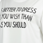 T-shirts T-shirt Archive Slogan Moschino White Femme