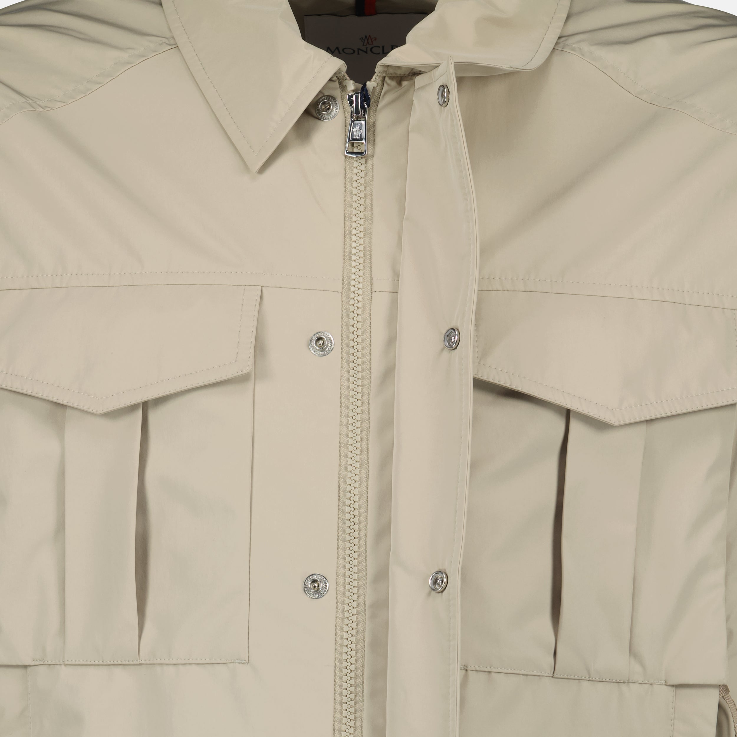 Vestes Veste Frema Moncler Beige Homme