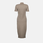 Vestidos Robe FF en viscose Fendi Bege Femme